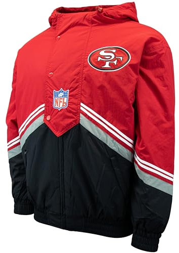 Mitchell & Ness NFL Throw It Back Retro Jacket - San Francisco 49ers, M