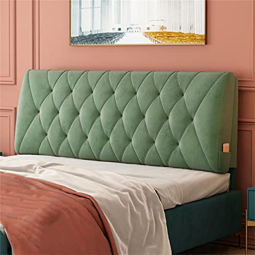 ZFGOJNBH Queen-Size-Kopfteil, gepolstert, einfache Montage, Kopfteil, hautfreundliches Fleece, modernes Kopfteil für Bank, Schlafzimmer, selbstklebendes Kopfteil, B, kein Kopfteil 190 cm