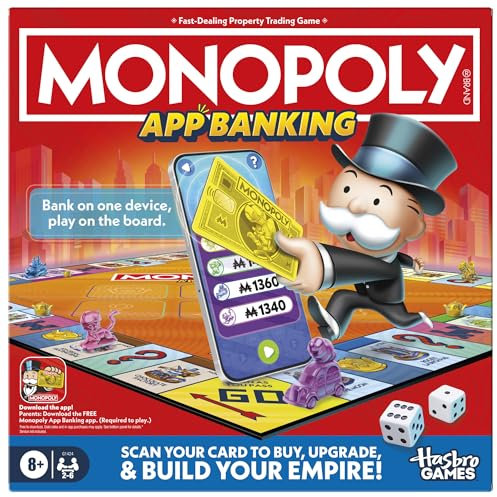 Monopoly App Banking Brettspiel - Englische Fassung
