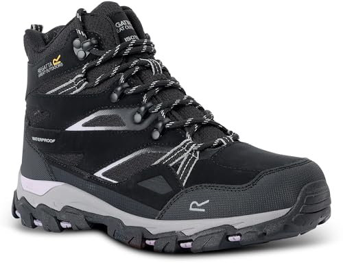 Regatta Women's Holcombe III Walking Shoes Water Resistant Padded Durable Hiking Footwear