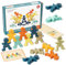Maison Julia - Les Acrobates - Jeu de société Enfant 3 Ans et Plus - 18 Figurines en Bois colorées à empiler - Jouet Enfant 3 Ans 4 Ans - Jeu Montessori 4 Ans, Cadeau Anniversaire Noel garçon Fille