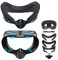 GEEKERA Face Interface Kompatibel mit Meta/Oculus Quest 3S, Quest 3S Face Cover Pad Protector mit PU Face Pad und Ice Foam Cloth, Quest 3S Silikonhülle, VR Zubehör