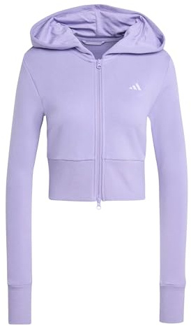 adidas Women's Seasonal Essentials French Terry Track Top mit durchgehendem Reißverschluss