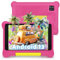 ryesug Kids Tablet 7 inch Android 13 Tablet for Kids, 5GB RAM+32GB ROM 128GB Expand, Software Pre-Installed, Parental Control, Dual Camera, Tablets with Proof Case (Pink)