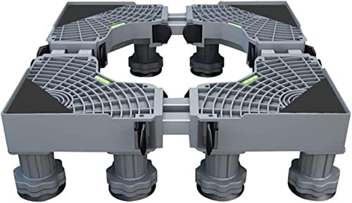 AYCDL Waschmaschinen-Untergestell, Verstellbare Gerätebasis, Breite 66–76 cm, Waschmaschine, Kühlschrank, Zerkleinerer, Weinkühler, Herd, Untergestell, Wäschetrockner