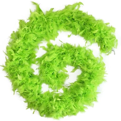 hehiy Federboa Pink, Schwarze Federboa,60 g, 2 m, Truthahn-Boa-Federn für Partys, Weihnachten, Hochzeiten, Kostüme, Konzerte, Faschingskostüme Damen Flamingo Kostüm Damen Fasching Deko