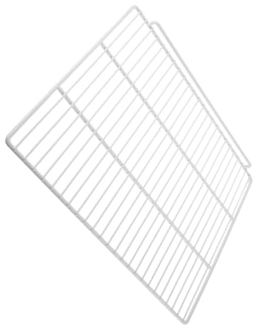 Estante de Almacenamiento del Refrigerador de Acero Blanco para Hogar | Estante Nevera, Separadores para Nevera, Soporte para Rejilla de Nevera