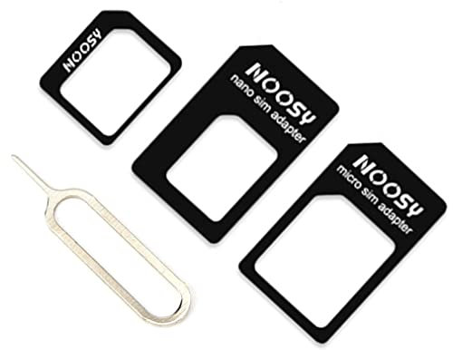 CABLEPELADO Adaptador de tarjeta SIM, nanoSIM y MicroSIM, Convertidor de tarjeta SIM, Adaptador de tarjeta SIM multiusos, Convertidor de tamaño de tarjeta SIM