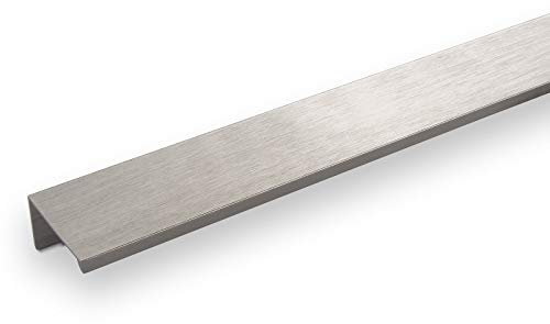 SOTECH 5er Set Alu Möbelgriff SEARL 780 mm Edelstahloptik Griffleiste Schrankgriff Küchengriff