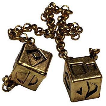 Custom 3d Stuff Han Solo Schmuggler-Würfel aus verwittertem Metall, mit Box