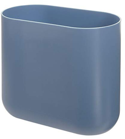 iDesign Abfallbehälter 29376 , Blau, 26,8 cm x 14,0 cm x 24,8 cm