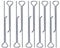 SunaOmni Metallkerze Dochthalter, 10 stücke Kerze Docht Centering Gerät Edelstahl Elastische Docht Centering Clips Gerät