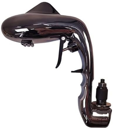 Boyuan Champagner Weinspender, Alkohol Pistole Einstellbares Kaliber aus Kunststoff in Delfinform, Weinstopper Champagnerweinspender für Geburtstagsfeiern Hochzeit Club Bar,Schwarz