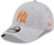 New Era 9Forty Cap - Jersey New York Yankees grau