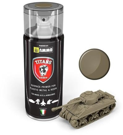 Mig - Titans Hobby Wooden Deck Matt Primer 400 Ml Spray - Mig-tth118