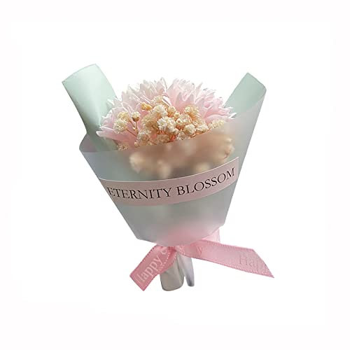 Caritierily Duftdose Auto Kokos Trockenblumen Auto Aromatherapie Clip Trockenblumenstrauß Auto Clip Lufterfrischer (F, One Size)