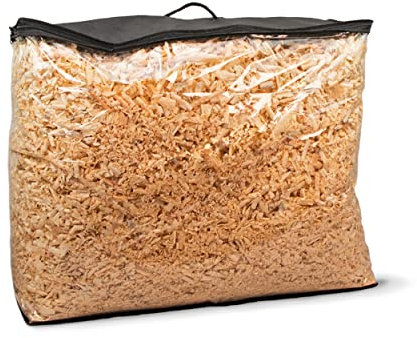 4kg Zirbenspäne 1. Wahl - zertifiziertes Zirbenholz - für Zirbenkissen, entstaubt, hochwertig verarbeitet - mit Aufbewahrungstasche