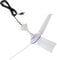 LIFKOME Camping Ceiling Fan Retractable Ceiling Fan Quiet Windy Ceiling Fan Canopy Hanging Fan Kitchen Fan for Camping Tent Hanging Fan Gazebo Tent Plastic White Household Mosquito Net
