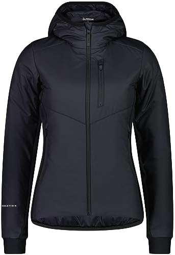 Mons Royale Damen Arete Hoodie Jacke, Black, XS