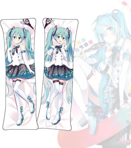 Anime Kissenbezüge Hatsune Miku Anime Körper Kissen Dakimakura doppelseitiger Körperkissenbezug