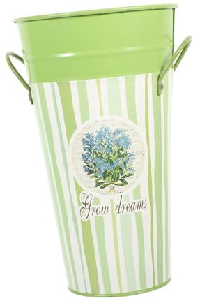 Cabilock Seau À Fleurs Créatif en Fer pour Jardin Décoration De Mariage pour La Maison Ou La Boutique