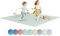 Ehrenkind® Krabbelmatte PRO | Extra dick und soft | Made in Germany | Spielmatte Baby |Oeko-Tex 100 | Größe 160x160 cm SALBEI