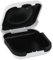 Haosie Hearing Aid Case - 2.6 x 2.6 x 1in ABS Portable Storage Box for 2 Aids