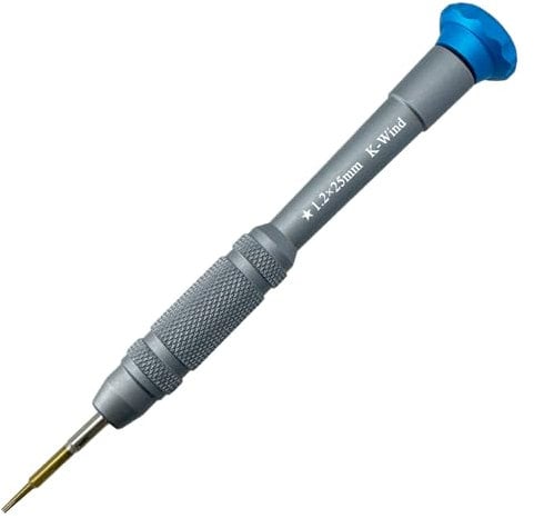 Star Shape Pentalobe Screwdriver P5 1.2mm Compatible with MacBook Xiaomi Laptop, Magnetic Star Head Screwdriver, S2 Steel, Swivel Top, Anti Slip Grip