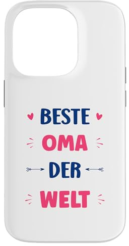Humor Name beste Oma der Welt Vorname Oma Hülle für iPhone 14 Pro