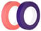 Ctyjia 2 Rotoli Nastro per Mascheratura 15 mm x 50 m Nastro Adesivo Carta, Nastro Decorativo per Pittura, Artigianato e Fai Da Te, Rosa e Viola