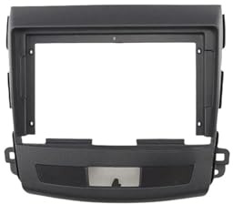 Cadre Panneau D'autoradio Adaptateur De Façade D'autoradio 9 Pouces pour Mitsubishi pour Outlander 2005-2012 FHCBUTAE