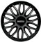 Sparco Radzierblenden Roma - 16-Zoll - Grau/Schwarz - Satz mit 4 Stück