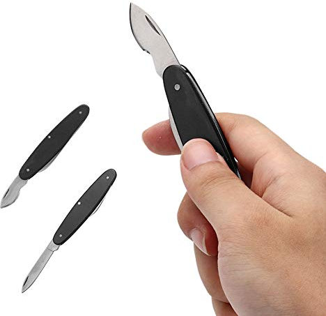 Brrnoo Outil de Remplacement d'ouverture de boîtier de Montre Multifonctionnel Professionnel - Couteau de Remplacement pour horloger de réparation(03)