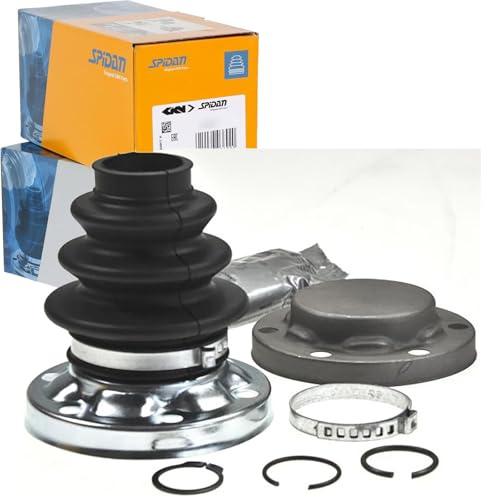 SPIDAN 36145 Axle Boot Set, Rear Left Bellows Set, Wheel Drive Shaft Sleeve, Drive Shaft Collar, Axle Boot Set