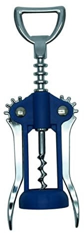 Fackelmann Sacacorchos Profesional de Camarero con Palanca de Doble Agarre, Abrebotellas de Acero Inoxidable, Apto para Uso Doméstico y Profesional, Color Plateado, 17 x 6 x 3,5cm, 1 ud.