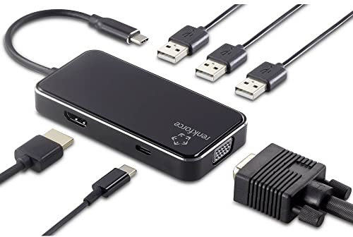 Renkforce USB-C® Dockingstation RF-HUB-230 Passend für Marke Dockingstations: Universal USB-C® Power Delivery