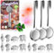 Robin Goods® 15-teiliges Set Zinngießen, Silvestergießen das Wahrsagerei-Partyspiel - die gesunde Alternative zum Bleigießen, Nicht nur zu Silvester (3)