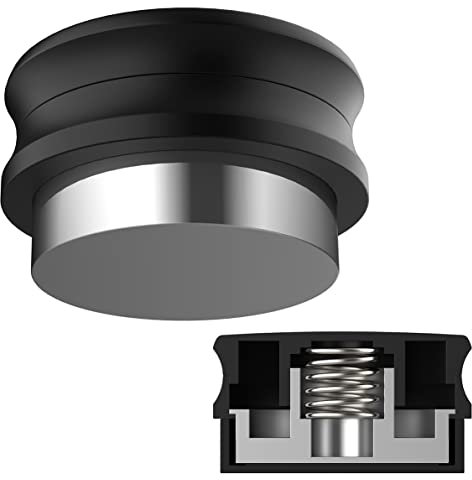 Normcore 58.5 mm Kaffee-Tamper | Kaffeepulver-Verteiler | Edelstahl Espresso Tamper mit Aluminium matte