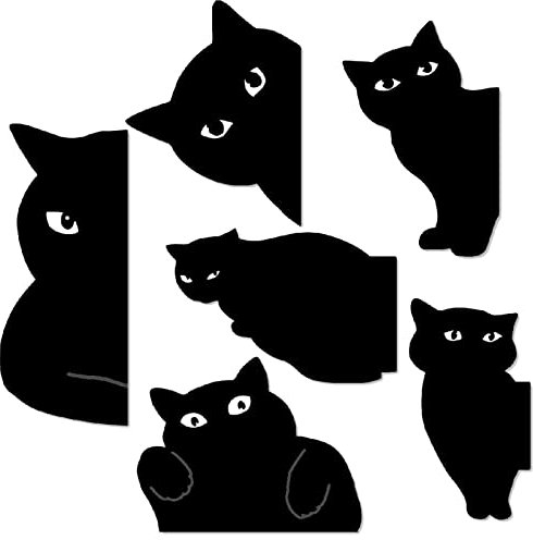 Magnetische Lesezeichen,Magnetlesezeichen Kinder,Cute Süß Katzen Lesezeichen,Halloween Lesezeichen Kinder,Ein Ausgezeichnetes Weihnachten Geschenk Für Kinder,Lehrer,Buchliebhaber Und Katzenliebhaber