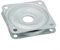 Zoegneer Drehbare Drehplatte für Barhocker, Stühle, Präsentationsständer, für 360 Grad frei drehbar, Hardware-Drehteller (10,2 cm)