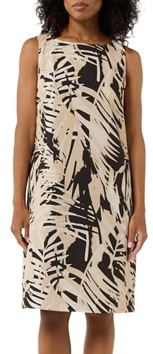 Comma Gemustertes Baumwollkleid im Relaxed Fit