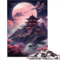 Cherry Blossoms and Tranquil River Puzzles for Adults Kids for Adults 1000 Pieces Puzzle Gifts Cardboard Puzzles Sustainable Puzzle for Adults | Games Family Fun Games （26x38cm）