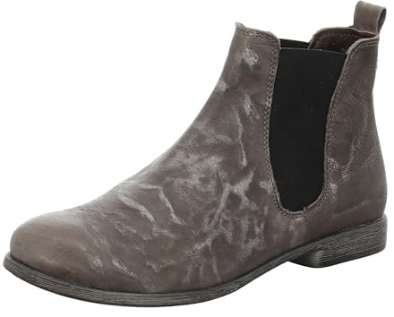 THINK! Damen Agrat Leder Gefütterter Nachhaltiger Chelsea Boots