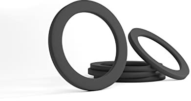 KKMSEALS Flachdichtung Gummi EPDM 3/8 - Dichtungsringe Set von 5 Stück - Flachdichtungen Set Effektive Isolierung - Dichtungsset - Flachdichtung Set (14,5x9x2 mm)