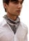 Prettystern Seiden-Halstuch Damen Herren 20 Braun Paisley