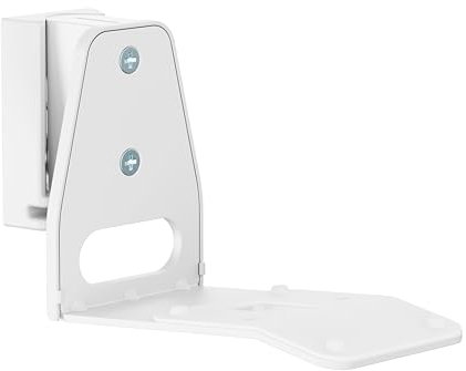 PureMounts Lautsprecher Halterung für Sonos Era 300, Lautsprecher Wandhalterung mit Kabelmanagement, Schwenkbar +/-45°, Neigbar 0/-18°, 5Kg Tragkraft, weiß