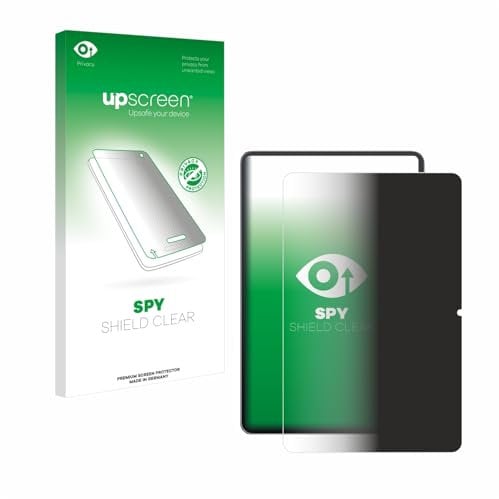 upscreen Anti-Spy Blickschutzfolie für Nubia Red Magic gaming tablet pro Made in Germany, Privacy Displayschutz-Folie [Sichtschutz, Blaulichtfilter]