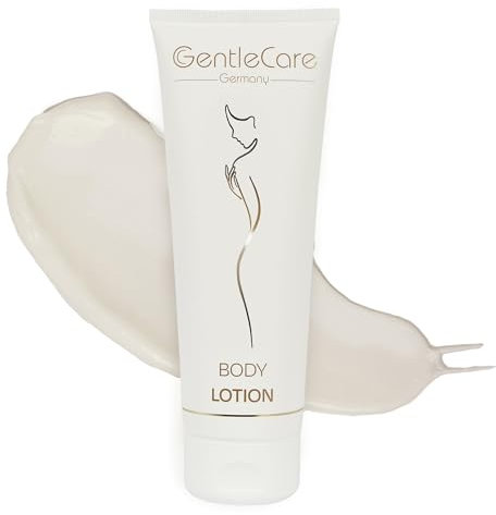 GentleCare Bodylotion – Schnell einziehende Feuchtigkeitspflege für geschmeidige Haut – mit Calendula-Extrakt, Vitamin E & Süßmandelöl – Körperpflege für empfindliche Haut – 250 ml