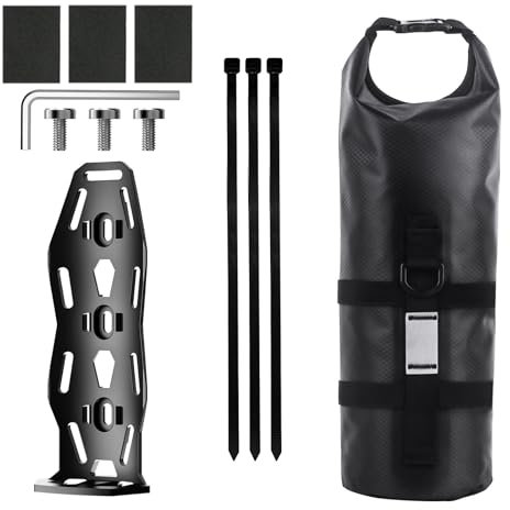 Rebellious Rennrad Vorderradgabeltasche Mit Vorderem Fahrradträger wasserdichte 5-Liter Fahrradtaschentasche Für Fahrrad Rucksack Radtouren