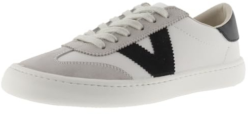 victoria Basket Unisex Olmo Efecto Piel Barefoot & Piezas Color & Serraje En Contraste 1186100 para Adulto Negro 38